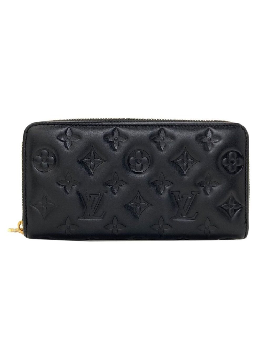 Louis Vuitton Zippy Wallet Coussan Lambskin